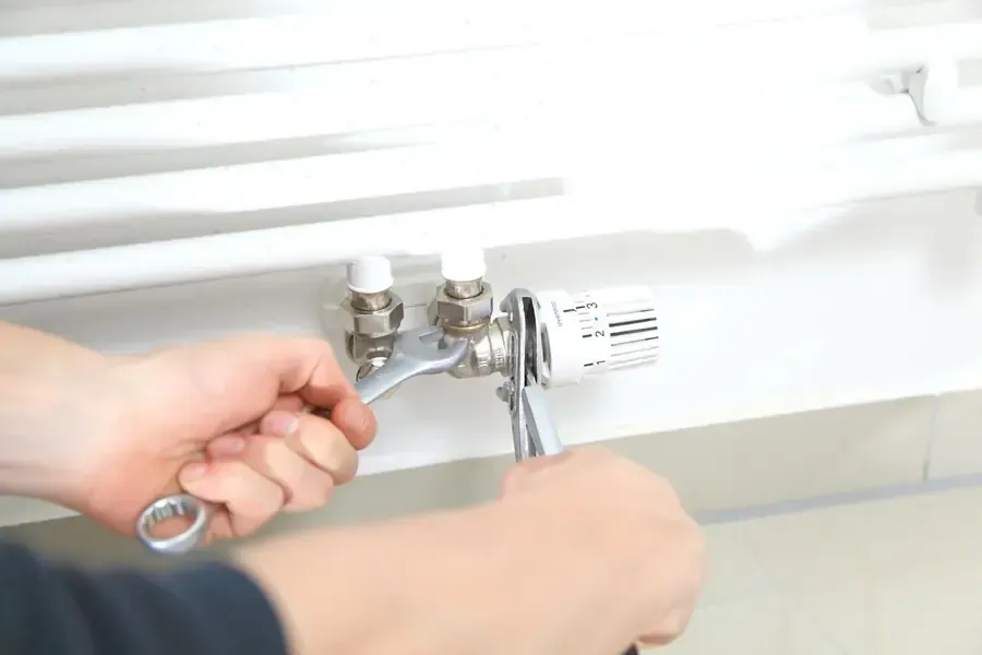 Mise en service d'une chaudière gaz neuve dans un logement du 77